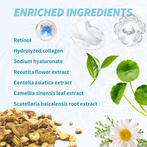 Under Eye Patches - 24 Pairs Retinol Collagen Eye Gel Pads for Puffy Eyes, Reduce Wrinkles and Eye Bags, Anti Aging