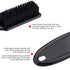 Patelai 2 Pcs Black Barber Blade Cleaning Brush for Clipper Cleaning, Nail Cleaner Styling Brush for Trimmer Manicure