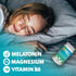 VAL Mg Experts Melatonin 3mg with B6 & Magnesium, 90-Day Supply for Optimal Sleep Support, Gluten-Free