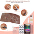 Makeup Practice Face Board, 3D Realistic Makeup Mannequin Face Set with Makeup Kit for Artists and Beginners