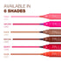 Palladio Lip Stain, Orchid, Hydrating & Waterproof Formula, Longlasting, Smudge Proof, Matte Color