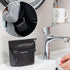 Portable Travel Soap Container, Waterproof Leak Proof Soap Bag for Travelling with Bar Soap - Black