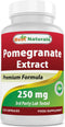 Best Naturals Pomegranate Extract - 250 mg - 120 Capsules