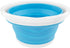 Silicone Collapsible Folding Gallon Bucket, 2.65 Gallon Capacity, Blue, Portable and Space-Saving