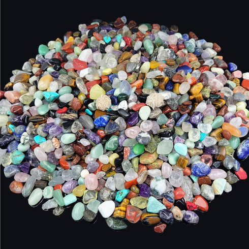 SeeuFun 800Pcs+ (3lb) Set,30Kinds+ Gemstones and Crystals Bulk Rocks and Minerals Science Kit,Rocks Collections