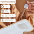Castor Oil Pack Wrap for Shoulder, Knee, Ankle & Feet - 100% Organic Cotton Reusable Packs with Adjustable Strap