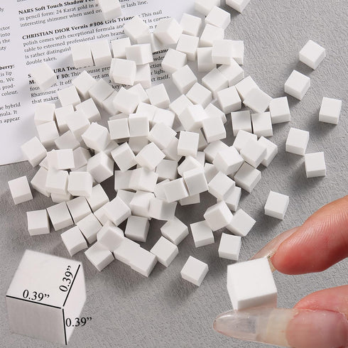 100Pcs Soft Nail Sponges for Ombre, Nail Art Sponges with Grabbing Pen, Professional Manicure Tools and Accessories