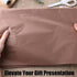 Koogel 112 Sheets Brown Tissue Paper, Bulk Gift Wrapping Paper for DIY Crafts Gift Bags, 20x14 inch