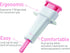 MediVena ONE-CARE PRO Safety Lancets, Top Push Button Activated, 28G x 1.5mm, 100/bx, Sterile, Gentle & Comfortable