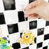 3 Pcs Compressed Wood Pulp Sponge Scrubber, Cute Cartoon Dual-Sided Reusable Dish Washing Cleaning Sponges