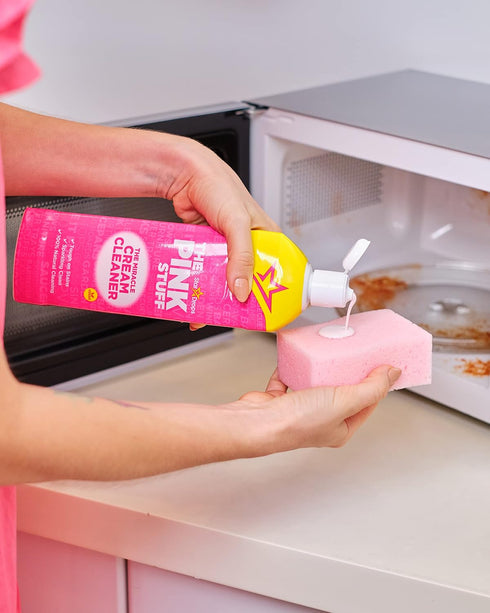Stardrops - The Pink Stuff Miracle Cleaning Paste, Multi-Purpose Spray, and Cream Cleaner 3-Pack Bundle (1 Cleaner).