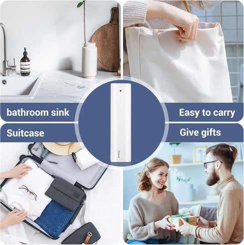 Portable Electric Toothbrush Case, Rechargeable Travel Toothbrush Cleaner Case for Most Electric and Manual Toothbrushes