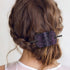 Noverlife 6PCS Leather Hair Barrettes with Stick, Square Shape Hair Clips for Women Girls