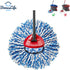 BonusLife 4-Pack Mop Head for O-Ceda RinseClea Spin Mop Refill - Easy Cleaning Microfiber Replacement
