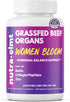 NUTRA ELMT Beef Organ Supplement for Women (Made in USA) Enhanced w Biotin, Collagen