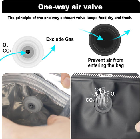 Valve(60pcs,8 oz,1/2 lb) Packaging Coffee Bags with Vented Coffee Beans Bags High Barrier Aluminumed Foil Flat Bottom