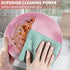 MAVGV Pack 60, 25 25 cm Microfiber Cleaning Cloths, of Highly Absorbent Cleaning Supplies, Lint Free Cloths