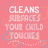 Dreft Multi-Surface All-Purpose Gentle Cleaning Wipes for Baby Toys, 70 Count, Pack of 2