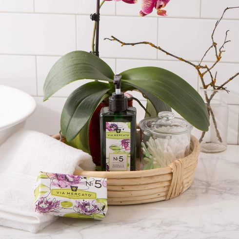 Italian Soap Bar (200 g) - No. 5 - Waterlily & Sandalwood