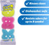Scrub Daddy Special Edition Spring - Scratch-Free Kitchen Sponge, BPA Free, Polymer Foam, Stain & Odor Resistant (3ct)