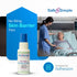 Safe n' Simple Skin Barrier Wipe with Alcohol - 50 Individually Packaged Wipes 2"x2" - Ostomy Sterile Skin Prep Pads