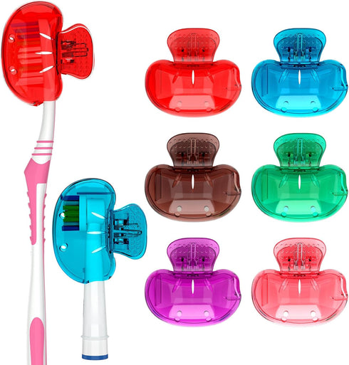 Nincha Snap-on Toothbrush Head Cover for Manual and Powered Toothbrush - Multiple Colors