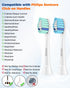Pack 14, Replacement Toothbrush Brush Heads Compatible with Philips Sonicare Electric Toothbrushes, Tooth Brush Head