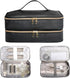Travel Carrying Case for Shark Flex Style, Double-Layer Waterproof Organizer Bag for Shark SpeedStyle Hair Dryer