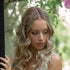 STONEFANS Silver Rhinestone Head Chain Jewelry, Layered Wedding Headpiece Hair Accessories for Women and Girls