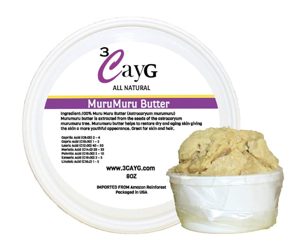 Premium 8oz Raw MuruMuru Butter - Natural and Nourishing