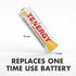 Tenergy AA Rechargeable NiCD Battery, 1.2V 1000mAh High Capacity AA Batteries for Solar Lights, Garden Lights (24 Pack)