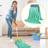 2 Pcs Commercial Mop Head Replacement, 18 Oz Tube Microfiber Mop Heads for Floor Cleaning