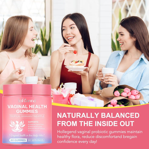 Gummies Gummies Balance,Immune Premium Vaginal Probiotics Feminine - Vaginal Health Supplements Feminine for Women PH