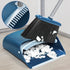 Standing Dustpan and Broom Set with 52" Long Extendable Handle for Indoor, Kitchen, Office & Lobby Cleaning