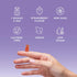 Gummies B6 30 Gummies PMS Support Supplement for Women. Menstrual Relief to Target Hormonal Breakouts, Bloating, Period