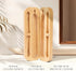 Better & Better Bamboo Travel Case - Fits 2 Replacement Brush Heads & 1 Electric Brush Handle, Natural Bamboo