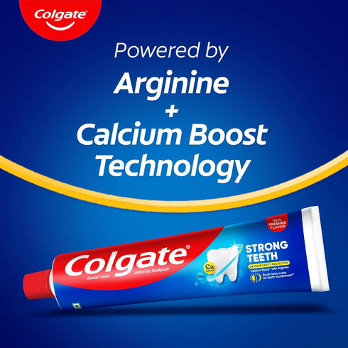 Pack (200+100) 300g Colgate Strong Teeth Saver Toothpaste with Toothbrush