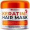 Keratin Hair Mask | Sulfate Free Hydrating Deep Conditioner for Dry, Damaged Hair | Moisturizer Care for Frizzy Hair