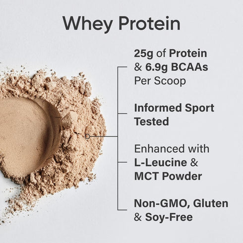 Sports Research Whey Protein Isolate, 25g Protein per Serving, 2lb Bag, Dutch Chocolate, 25 Servings