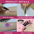 Cocoa Brown Eyeshadow Stick with Sponge Brush, Long Lasting Waterproof Cream Shimmer Pencil
