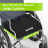 AUVON Wheelchair Seat Cushions (20"x16"x4") - Memory Foam for Sciatica, Back, Coccyx Pain Relief