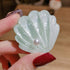Shell Pearl Starfish Hair Clip Set for Women Girls - Acrylic Resin Alligator Hair Clips, Styling Tools, Green