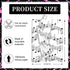 100 Sheets Musical Notes Tissue Paper, Black White Staff Pattern Gift Wrapping for Parties, 19.7 x 13.8 Inch