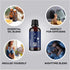 Set Maple Holistics Essential Oils - Relaxing Nighttime and Morning Essential Oil Blends for Diffuser with Mint