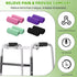 Update Walker Grip Covers Pads - Soft Cushion Padding for Rolling Wheelchair, Walker, Rollator Handle, Moisture Wicking
