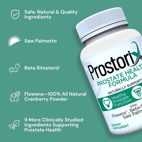 Prostate Supplement for Men, Natural Formula to Reduce Frequent Urination & Promote Prostate Health