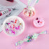 Prudiut 150 Pieces Cellophane Sheets Iridescent Cellophane Wrap for Easter Gift Wrap, Holographic Candy Wraps (9 x 9