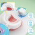 Rumengling 4 2-12 Kids Toothbrush Electric, U Shaped Ultrasonic Automatic Toothbrush with Brush Heads, Two Cleaning