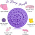 Scala Silicone Cellulite Massager | Bath Shower Scrubber Accessories | Body Massager Tool, Exfoliator, Purple