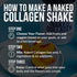 Naked Collagen Peptides Protein Powder, 60 Servings, Grass-Fed Hydrolyzed Collagen, 20oz